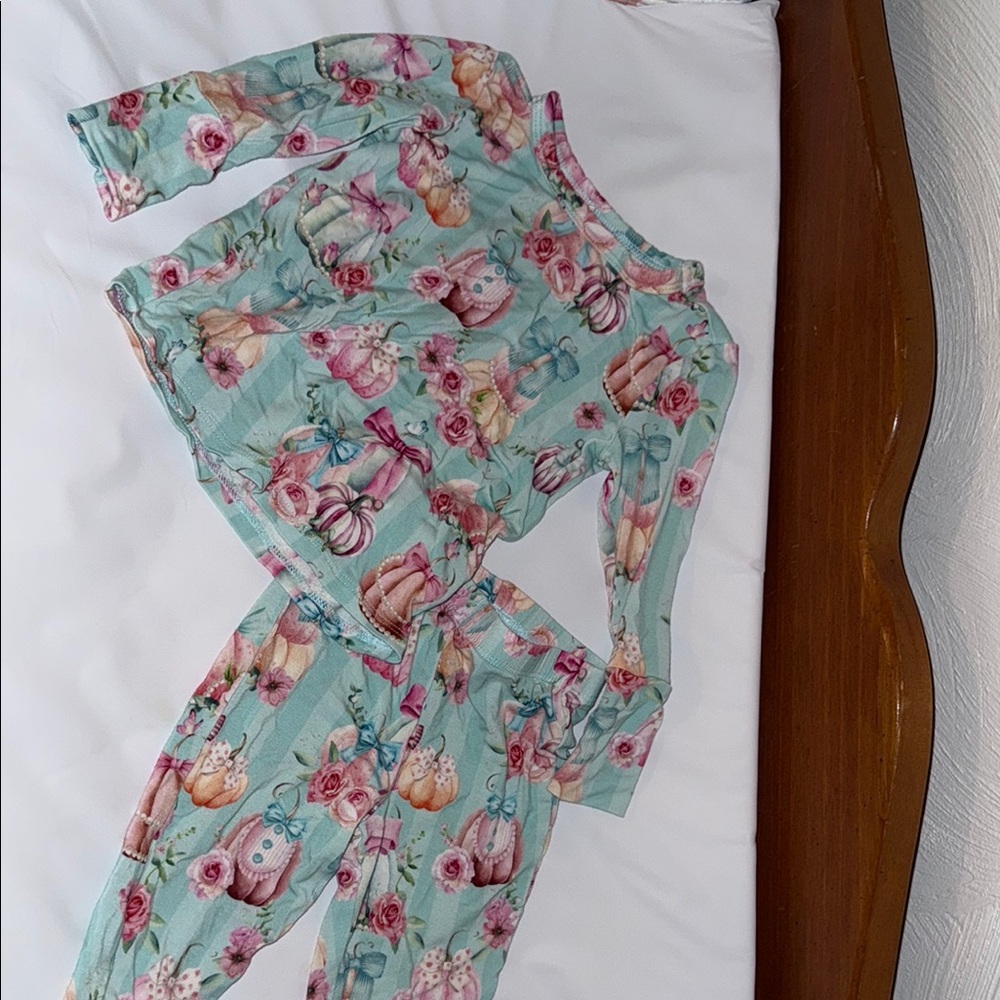 Posh Peanut Fall Pumpkin Pajamas Set